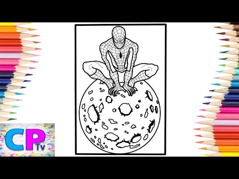 Spiderman on the Mars Coloring Pages/Superhero on The Planet Mars/Spektrem - Shine [NCS Release]