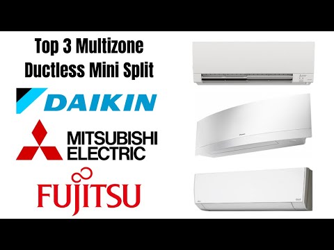 Top 3 High Wall Multizone Ductless Mini Split Systems