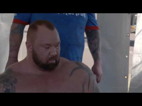 Hafthor bjornsson explain why this face is paralyzed