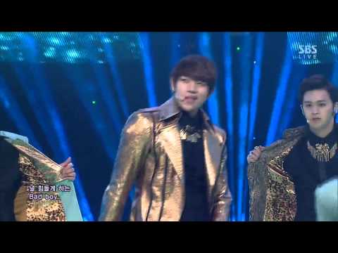 C-CLOWN [To be far away] @SBS Inkigayo Popular song 20130106