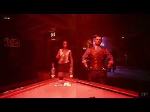 Cyberpunk 2077 Benchmark side by side - 1440p DLSS Quality RT Overdrive vs RT Psycho comparison