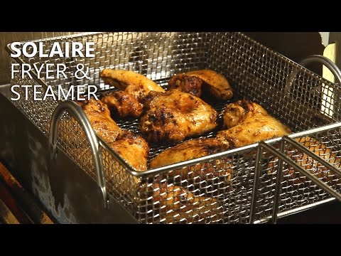 Solaire Fryer + Steamer Accessory Video