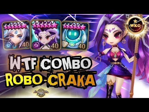 WTF! SELF-DESTRUCTIVE CLEAVE with CRAKA and ROBO E65 - RTA SUMMONERS WAR