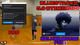 EMULADOR BLUESTACKS 5.9🎉 NÃO CRASHA✅MELHOR PRA PC FRACO, FF V7A + X86 + SENSI ATUALIZADA✅