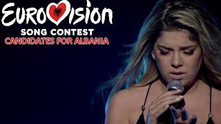 Kandidatët për të përfaqësuar Shqipëria Eurovision 2019 / Candidates Albania Eurovision 2019