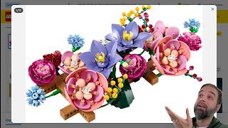 LEGO Botanicals Flower Wall reveal & thoughts! New trellis concept, rough price #NotSponsored 11503