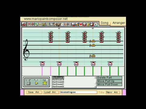 Kirby Planet Robobot - Mind In A PROGRAM (Vs. Star Dream Phase 1) in Mario Paint Composer!