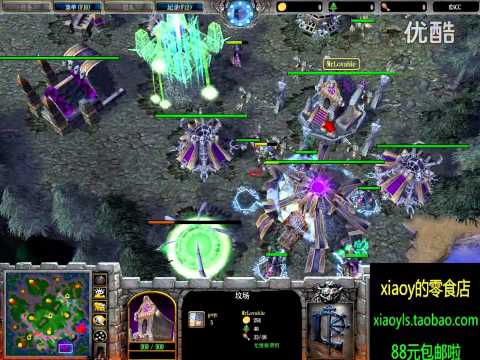 【纠缠很深】魔兽争霸xiaoy解说ESCC wfz vs 120 TR