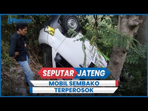 Kecelakaan Mobil Sembako Terperosok Gegara Google Maps di Jurang Semarang