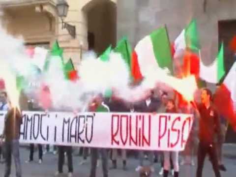 RONIN PISA E CASAGGì PER I MARO'