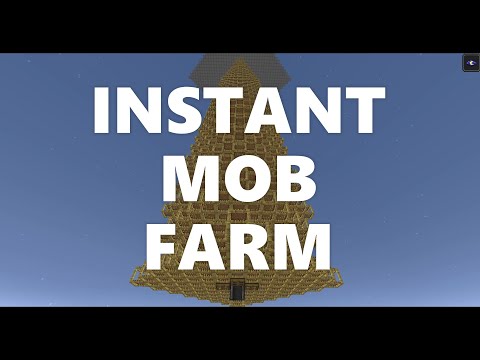 Minecraft Elegance: Instant Mob Farm with Scaffolding (Java 1.16-1.19.2*, DOES NOT WORK IN 1.19.3)