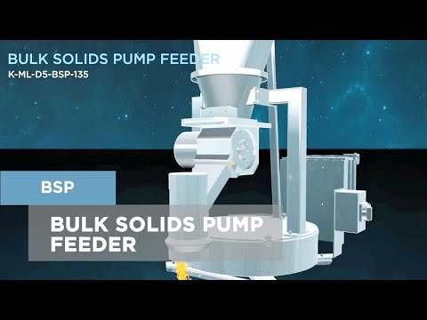 Coperion K-Tron  Bulk Solids Pump Feeders BSP