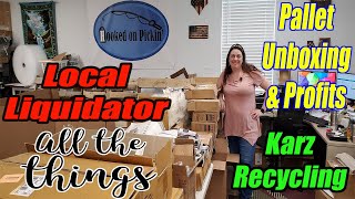 Profit numbers From a Pallet Unboxing Local Liquidators Karz Recycling - Online Reselling