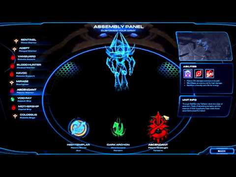 StarCraft 2: Legacy of the Void All War Council Upgrades