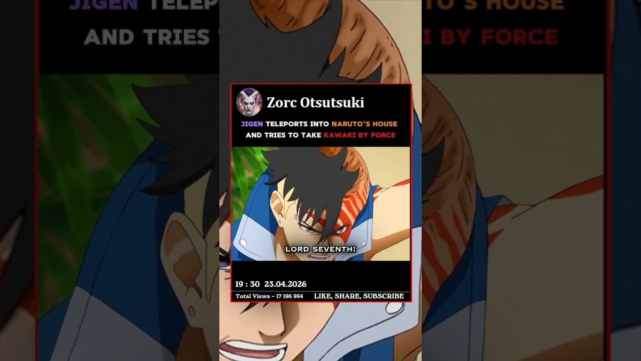 JIGEN teleports into NARUTO's house searching for KAWAKI 😱