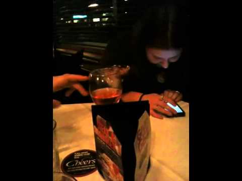 The downside of drinking at ruby Tuesdays