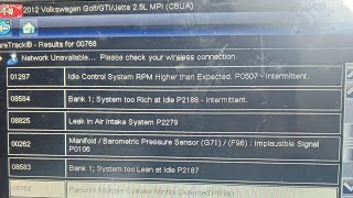 VW 2.5l P2187 P2188 P2279 P0300 - Quick Fix