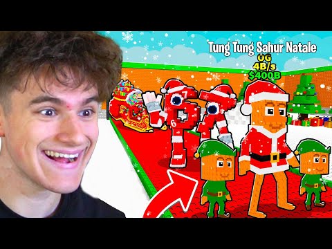 DA 0 a 100 TRILIONI CON SOLO BRAINROT NATALIZI su STEAL A BRAINROT