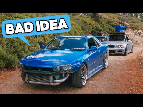 We Took our Stance Cars Camping