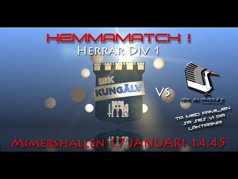 IBK Kungälv vs IBK Alingsås Herrar Div.1