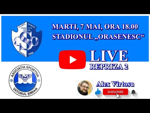 Liga 3 / ACSO Filiași - Viitorul Șimian, repriza a 2-a