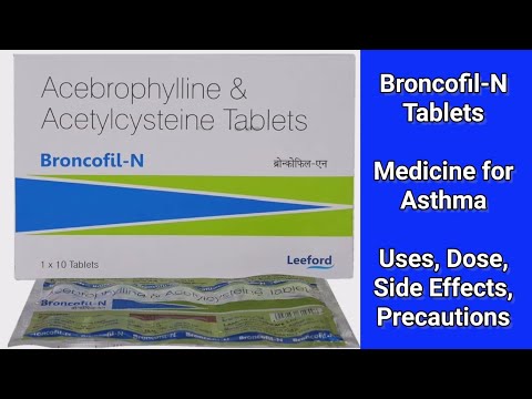 Broncofyl-n er tablets 100mg for copd & chronic bronchitis (...