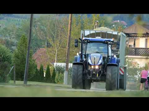 🌽12 row Krone Big X 770🌽 and 😈New Holland T7.270 Blue Power😈