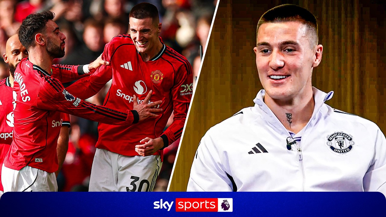 Benjamin Sesko says he's LOVING life at Man Utd 😍 | "We're having a great time together!"