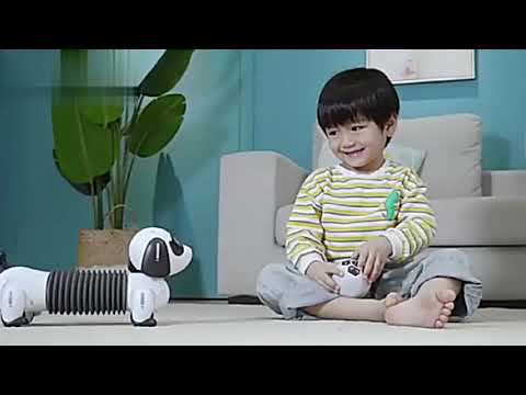 CB896754 Flexible Body interactive follow dachshund RC puppy dog robot toy