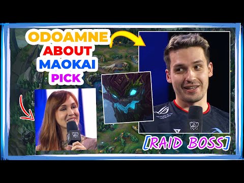 RGE Odoamne About His Maokai Pick [RGE vs DRX] 💪