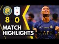 Al Nassr vs Abha 8-0 | Ronaldo's Performance | Highlights & All Goal 2024 HD