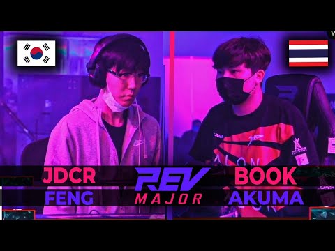 REV MAJOR 2022 - JDCR (Feng) VS BOOK (Akuma) Top 16 | TEKKEN 7