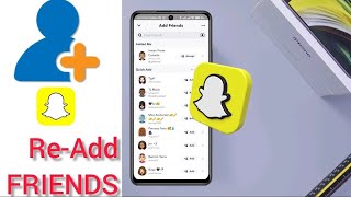 How to add Snapchat best Friend You accidentally removed or Blocked