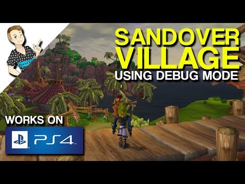 Jak II Sandover Village using Debug Mode