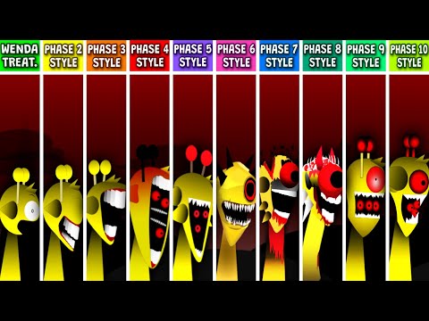 Sprunki Wenda Treatment But VS Phase 2-3-4-5-6-7-8-9-10 Style