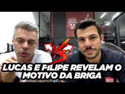 BRIGA LUCAS E FELIPE AUTO SUPER! FELIPE PROCESSOU?