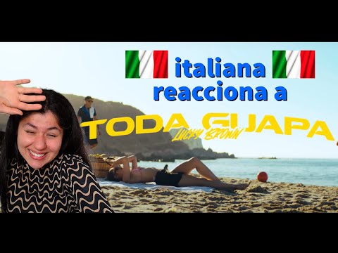 italiana REACCIONA a "TODA GUAPA" de Lucky Brown