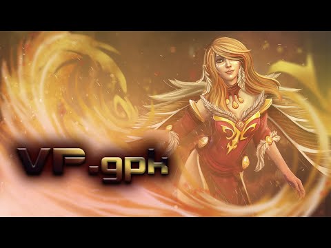 VP.gpk Lina Рейтинговая игра Dota 2 | Геймплей [Смотри и учись]