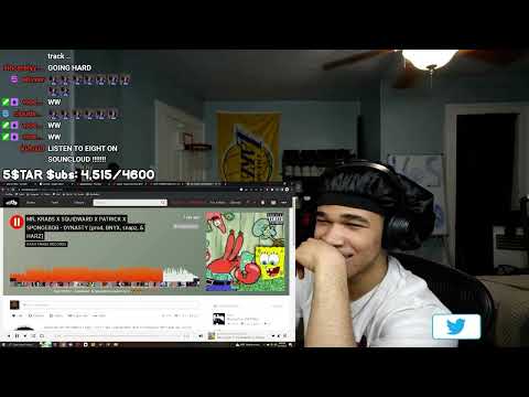Plaqueboymax reacts to Mr Krabs new song with BNYX!