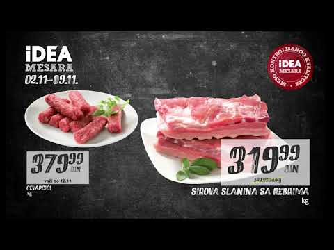 IDEA mesara 02.11 - 12.11.2017.