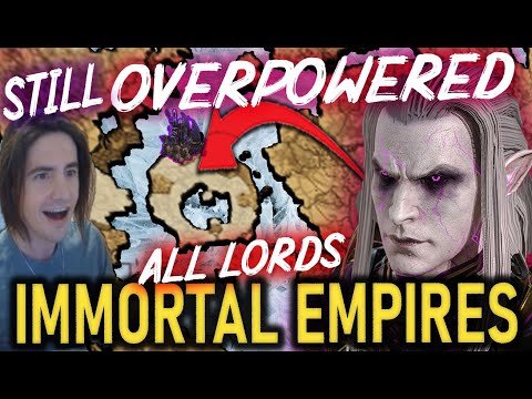 INSANE Dark Elves BUFFS in Immortal Empires (ALL Total Warhammer 3 Changes)