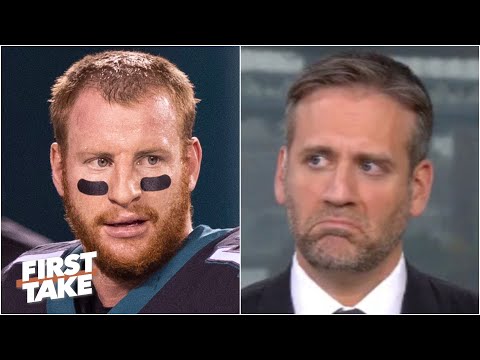 Max Kellerman 不看好 Carson Wentz 對戰老鷹的逆轉勝！| First Take (Max Kellerman isn’t impressed with Carson Wentz’s comeback win vs. the Eagles | First Take)
