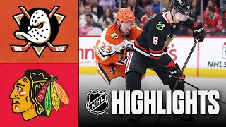 12월01일 애너하임 시카고 NHL 하이라이트