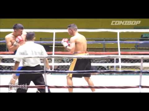 Pelea Eliecer Lanzas vs Eligio Palacios - CONIBOP