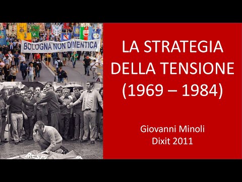 LA STRATEGIA DELLA TENSIONE, di Giovanni Minoli (RAI, Dixit 2011)