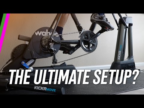 Wahoo KICKR MOVE + KICKR CLIMB // The Ultimate Pain Cave Setup?