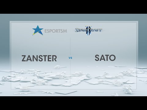 ESPORTSM 2016 - StarCraft II - Zanster vs. Sato - Deltävling 1