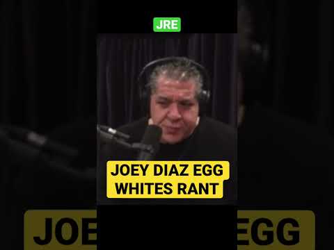 JOEY DIAZ HATES EGG WHITES! #shorts  #comedy #joerogan #video