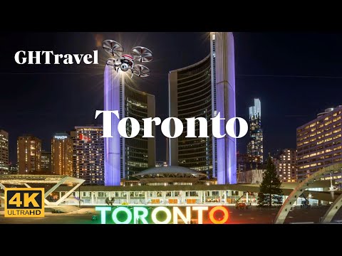 The best aerial views of Toronto city (Canada) in 4K!