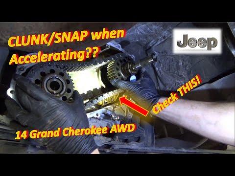 Jeep CLUNK/SNAP when Accelerating? (DIY DIAG - Transfer Case REPAIR - Grand Cherokee)